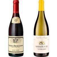 Burgundy Red and White Twin Pack