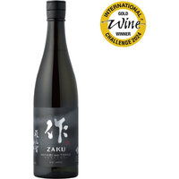 ZAKU Miyabi-no-Tomo NAKADORI Junmai daiginjo sake, 75cL, 16% ABV, Gold Medal WinnerBy Winebuyers