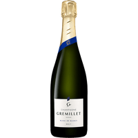 Gremillet Blanc de Blancs NV Sparkling Wine, 75cl, France, Chardonnay, 12% ABV, Dry, Vegetarian, Decanter World Wine Awards 2023 GoldBy Winebuyers