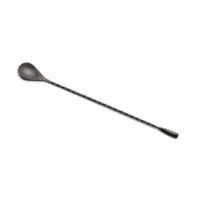 Drop Black Bar Spoon 30cm - Engraving