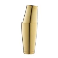Yansheng Tin-on-Tin Gold Plated Weighted Shaker 85cl - No Engraving
