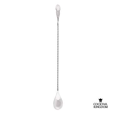 Jim Gray Barspoon - Silver-Plated EPNS / 33cm