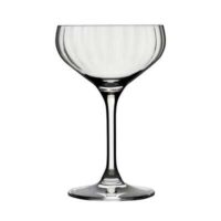 Retro Optic Champagne Glass Coupette 15cl