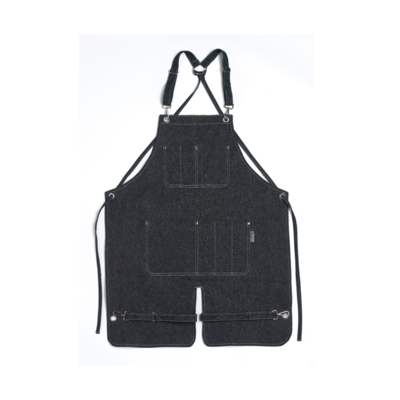 100% Denim Apron with Kangaroo Pocket