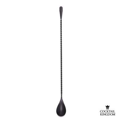 Teardrop Barspoon - Matte Black / 30cm