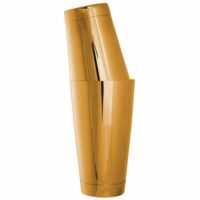 Ginza Gold Tin-on-Tin Cocktail Shaker - No Engraving