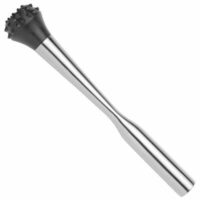 360 Stainless Steel Muddler (Shaped Handle) 24.5cm - Engraving