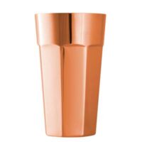 Octagonal Copper Shaker Cup 50cl