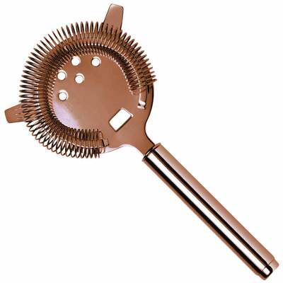 Hawthorne Rose Gold Cocktail Strainer 20cm - No Engraving