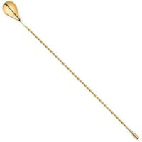 Drop Gold Bar Spoon 40cm