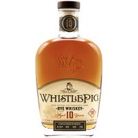 WhistlePig 10 Year Old Rye Whiskey 70cl