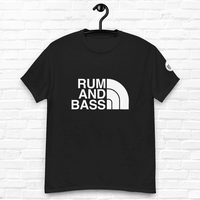 Winebuyers Unisex Cotton T-Shirt, 'Rum and Bass' Design, 100% Cotton, S/M/L/XL/XXLBy Winebuyers