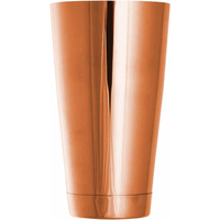 Winebuyers Copper Plated Ginza Can 75cl Cocktail Shaker Tin, 24.6oz, Rose Gold Coating, Premium Japanese Steel, Hand Wash OnlyBy Winebuyers