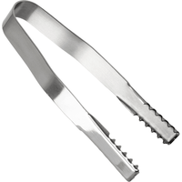Winebuyers Ergo Large Ice Tongs - Premium 18/8 Stainless Steel, Sharp Teeth, Dishwasher SafeBy Winebuyers