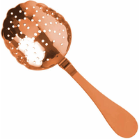 Winebuyers Biloxi Copper Plated Julep Style Cocktail Strainer, 21cm, 18/8 Stainless Steel, Gift BoxedBy Winebuyers