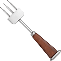 Winebuyers Heavy 3 Spike Ice Pick, Stainless Steel Head, Beech Wood Handle, 21cmBy Winebuyers