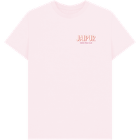 Jaipur logo with pink T logo backprint