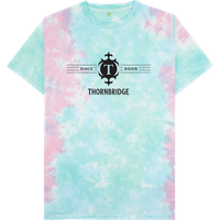 Tie Die For - t shirt with thornbridge logo