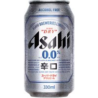 Asahi Super 'Dry' 0.0% 4x330ml Cans