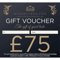 Winebuyers Gift Voucher £75 | Wine | cLBy Winebuyers