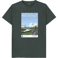 Tzara Inspired by the Peak District retro T shirt