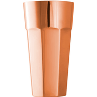 Winebuyers Octagonal Copper Boston Shaker Tin, 70cl, Cocktail Shaker with 8-Sided Faceted Sides, Premium Japanese Steel, Hand Wash Only, BarwareBy Winebuyers