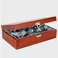 Wine Gift Box, 2 x 75cl Luxury Elm Wooden Box with Hinged LidBy Winebuyers