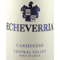 Viña Echeverria Carmenère Reserva, Curico Valley | Red Wine | 75cl | Brand: Winebuyers, Flavor: Raspberry, Cherry, Red Bell Pepper, Black PepperBy Winebuyers